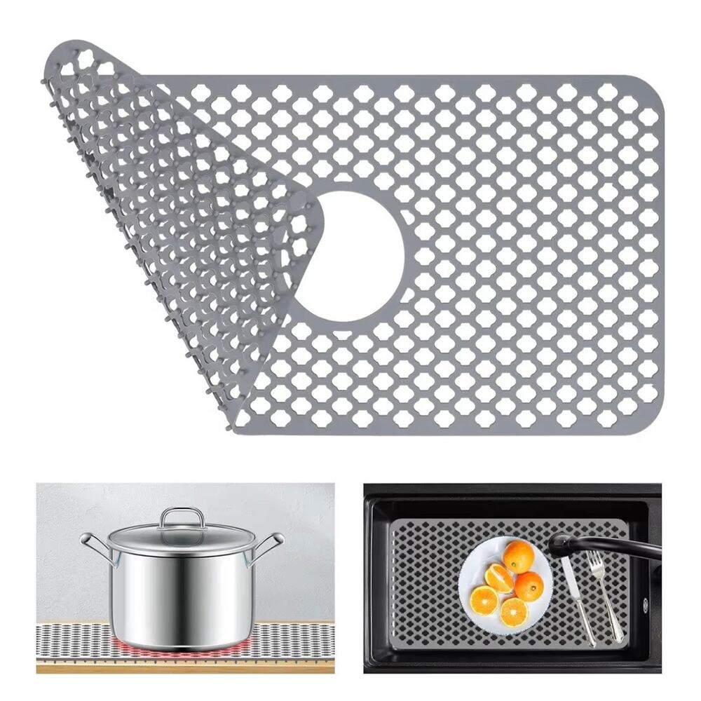 HighydroLED Kitchen Sink Protectors, 24x12 Heat Resistant Mat (C71)